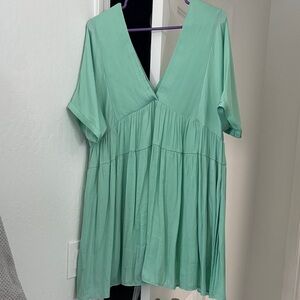 Mustard Seed shift baby doll Mint Green Dress